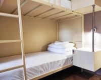 Кровать в общем номере с 5 двухъярусными кроватями (удобства общие) (мансарда)