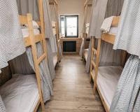 Кровать в 8-местном общем номере с 4 двухъярусными кроватями (общие удобства)