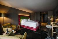 Двухместный номер Luxury с видом на горы двуспальная кровать