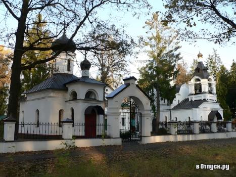 Церковный комплекс на месте гибели о. Александра Меня