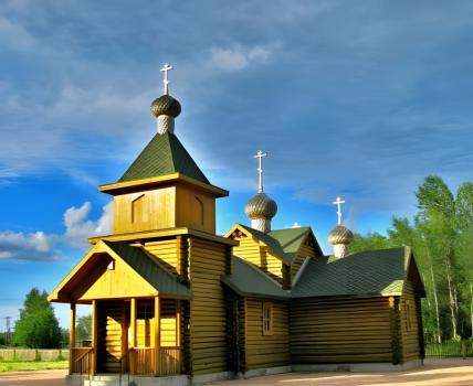 Церковь Серафима Саровского в Лоухи